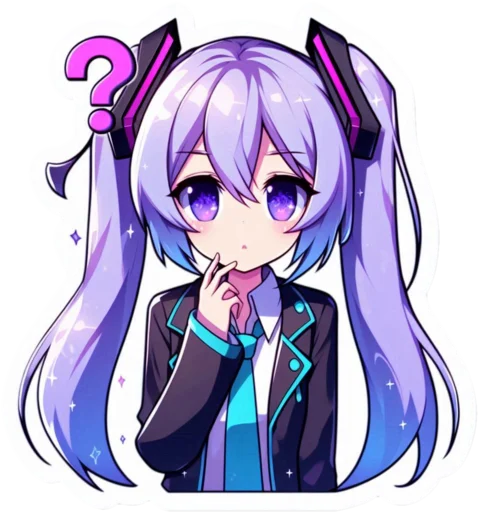 ❓ Стикер «VOLT Hatsune Miku Part 2» для Telegram