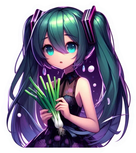 🧅 Стикер «VOLT Hatsune Miku Part 2» для Telegram