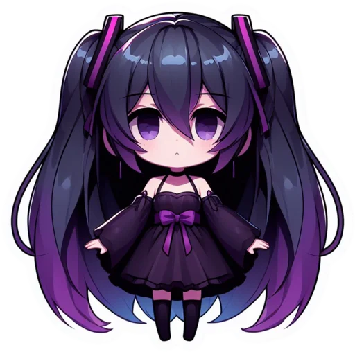 😐 Стикер «VOLT Hatsune Miku Part 2» для Telegram