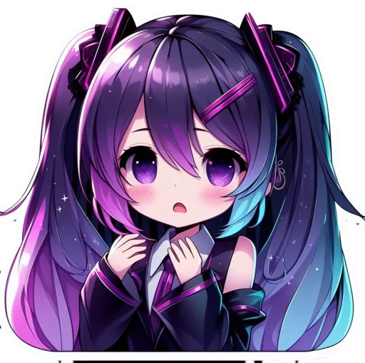 😳 Стикер «VOLT Hatsune Miku Part 2» для Telegram