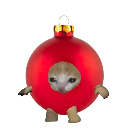 🐱 Стикер «Всратыш и Новый Год» для Telegram