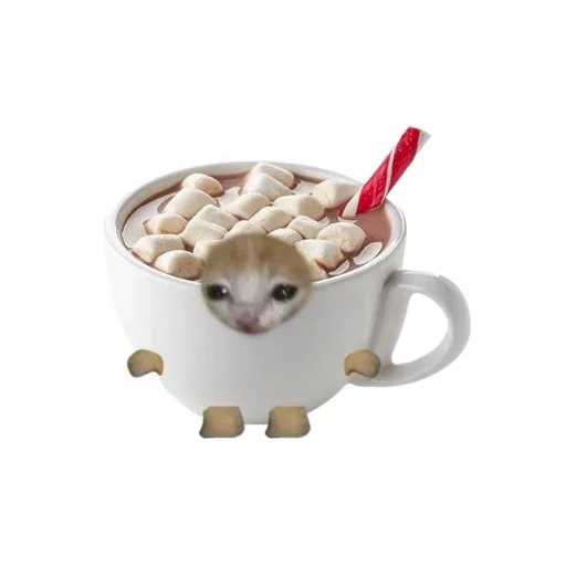🐱 Стикер «Всратыш и Новый Год» для Telegram