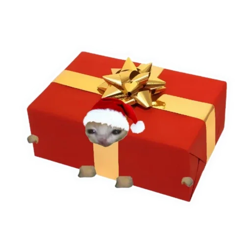 🐱 Стикер «Всратыш и Новый Год» для Telegram