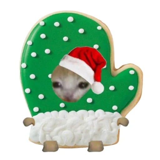 🐱 Стикер «Всратыш и Новый Год» для Telegram