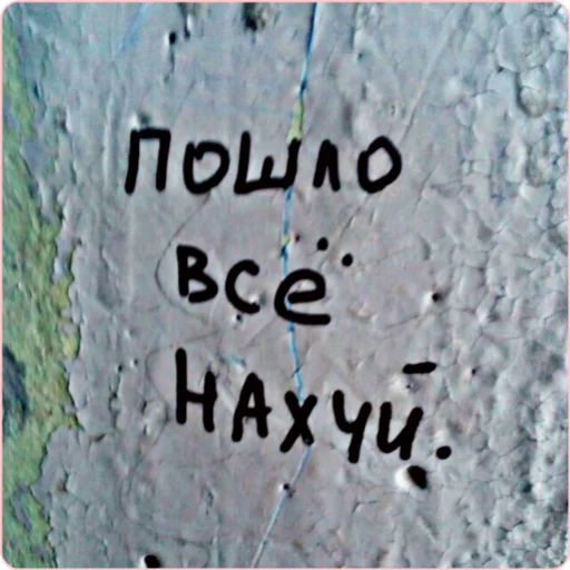 👣 Стикер «Надписи» для Telegram