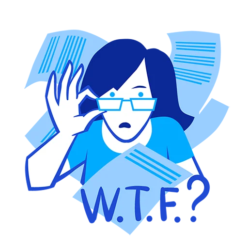 😳 Стикер «ВТБ. Помогаем делом» для Telegram