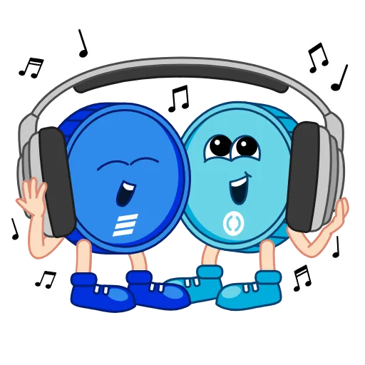 🎵 Стикер «ВТБ и Открытие» для Telegram