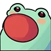 😧 Эмодзи «Frog and Fox» для Telegram