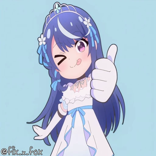👍 Стикер «VTuber Legend» для Telegram