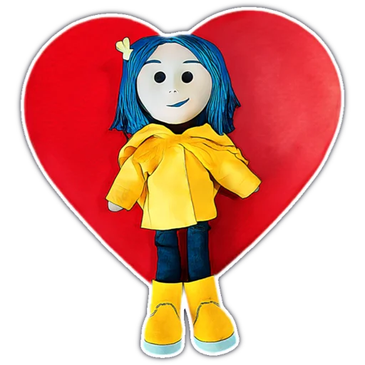 💛 Стикер «Coraline» для Telegram
