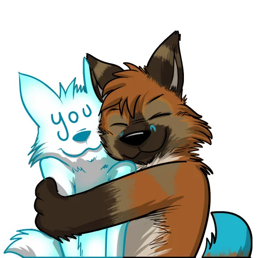 ❤ Стикер «Vulan Fox» для Telegram