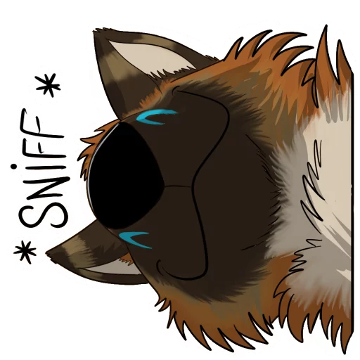 👃 Стикер «Vulan Fox» для Telegram