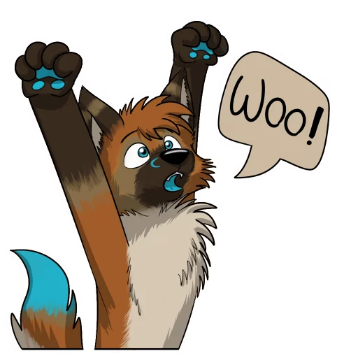 😮 Стикер «Vulan Fox» для Telegram