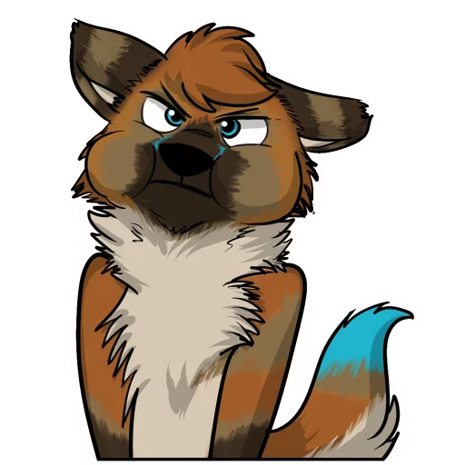 😤 Стикер «Vulan Fox» для Telegram