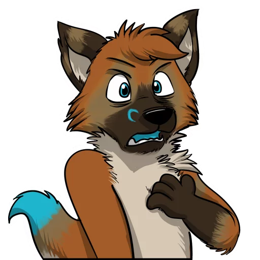 😦 Стикер «Vulan Fox» для Telegram