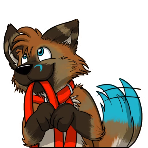 🐺 Стикер «Vulan Fox» для Telegram