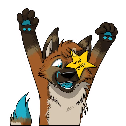 🏆 Стикер «Vulan Fox» для Telegram
