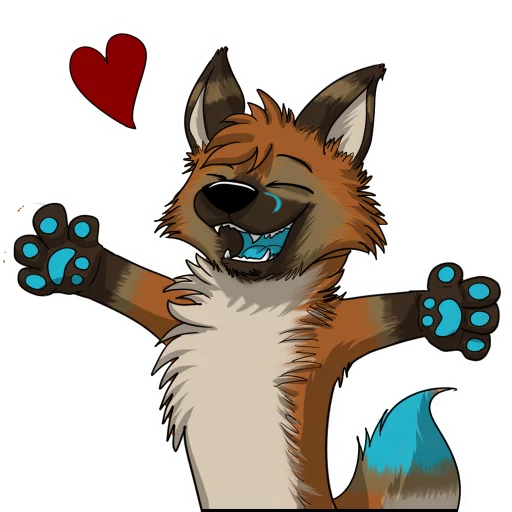 ❤ Стикер «Vulan Fox» для Telegram