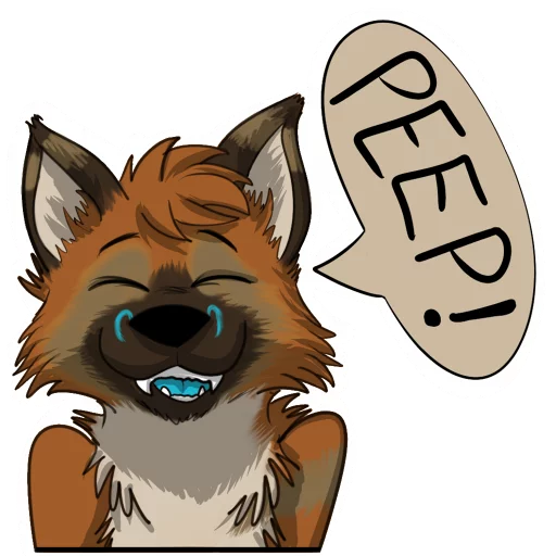 😆 Стикер «Vulan Fox» для Telegram