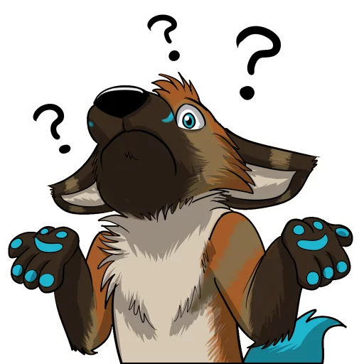 😕 Стикер «Vulan Fox» для Telegram