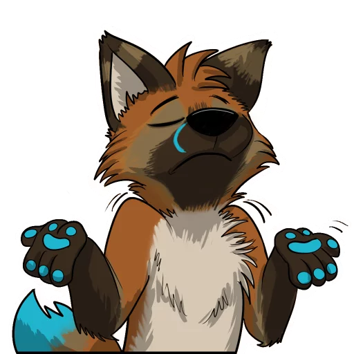 🤷 Стикер «Vulan Fox» для Telegram