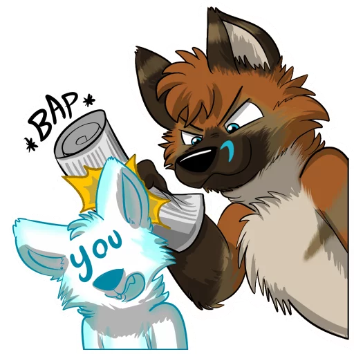 🗞 Стикер «Vulan Fox» для Telegram