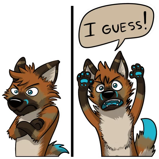 😠 Стикер «Vulan Fox» для Telegram