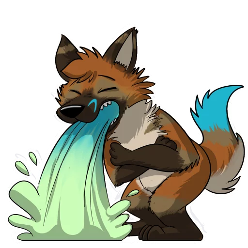 🤢 Стикер «Vulan Fox» для Telegram