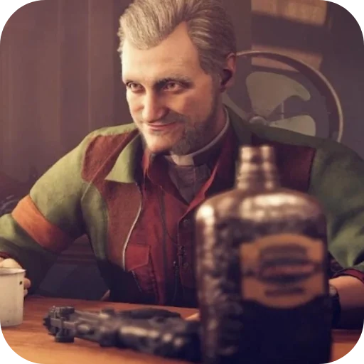 🍻 Стикер «Wolfenstein» для Telegram