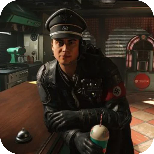 🥺 Стикер «Wolfenstein» для Telegram