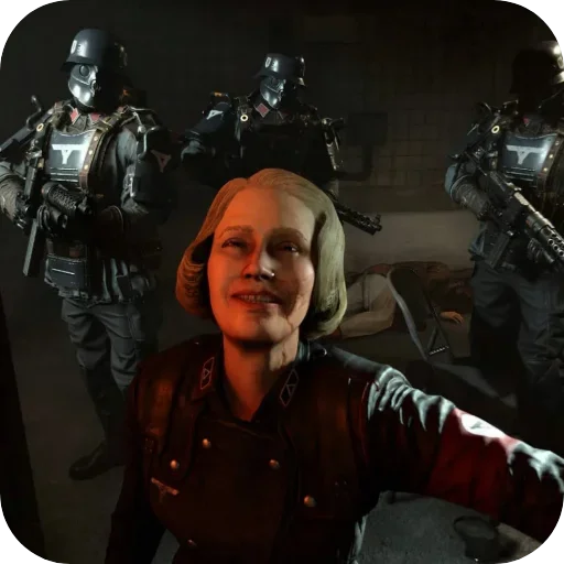 😈 Стикер «Wolfenstein» для Telegram