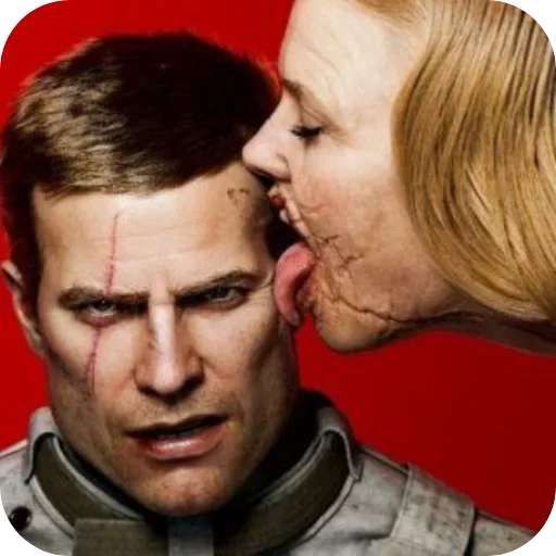 ☠ Стикер «Wolfenstein» для Telegram