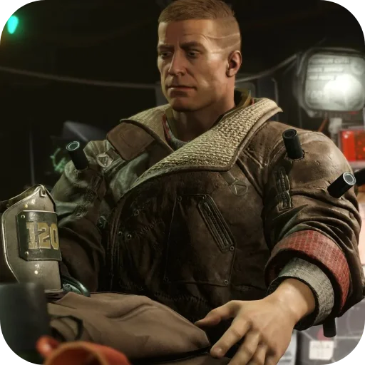 🤨 Стикер «Wolfenstein» для Telegram