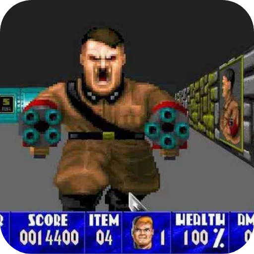 ☠ Стикер «Wolfenstein» для Telegram
