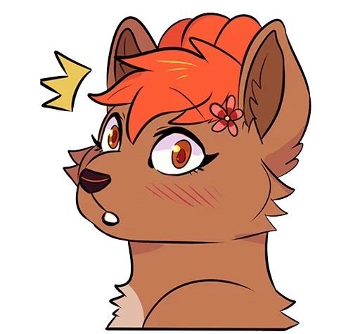 Стикерпак vulpix для Telegram