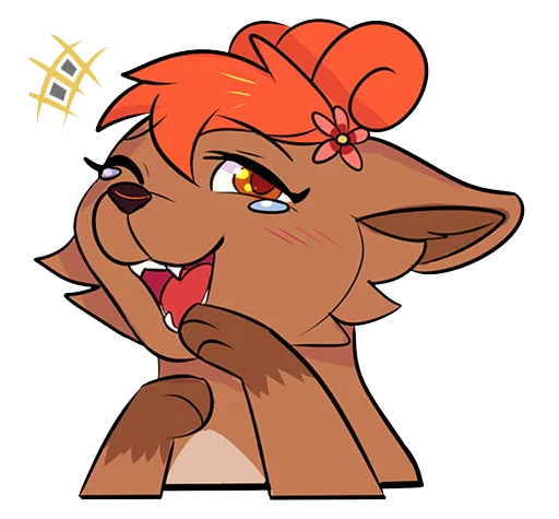 😆 Стикер «vulpix» для Telegram
