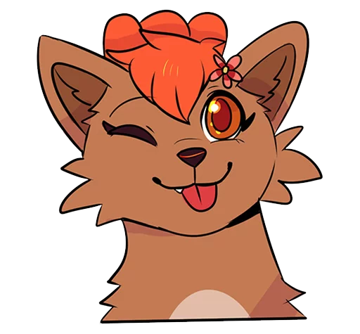 😜 Стикер «vulpix» для Telegram