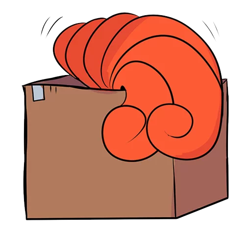 🙈 Стикер «vulpix» для Telegram