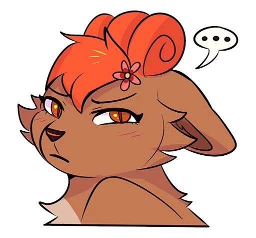 😒 Стикер «vulpix» для Telegram
