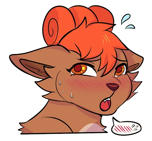 😚 Стикер «vulpix» для Telegram
