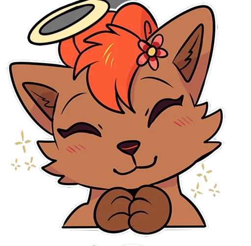 😇 Стикер «vulpix» для Telegram