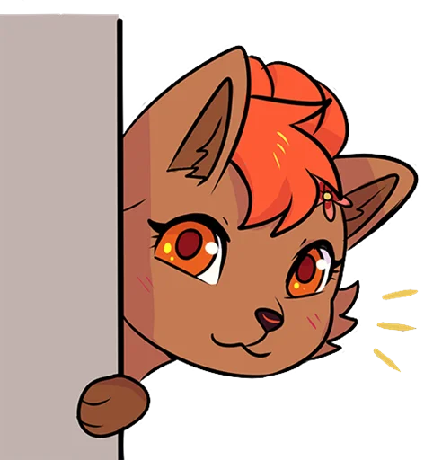 😉 Стикер «vulpix» для Telegram