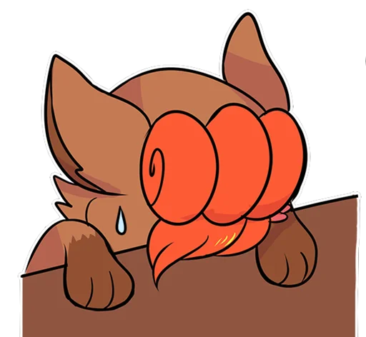 😅 Стикер «vulpix» для Telegram