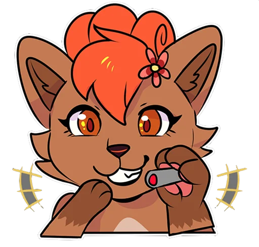 😜 Стикер «vulpix» для Telegram