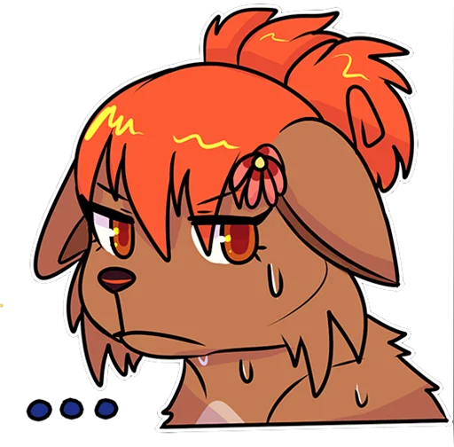 😓 Стикер «vulpix» для Telegram