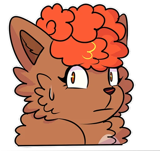 😐 Стикер «vulpix» для Telegram