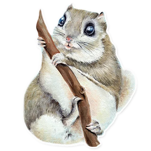 🐿 Стикер «Vulpino» для Telegram