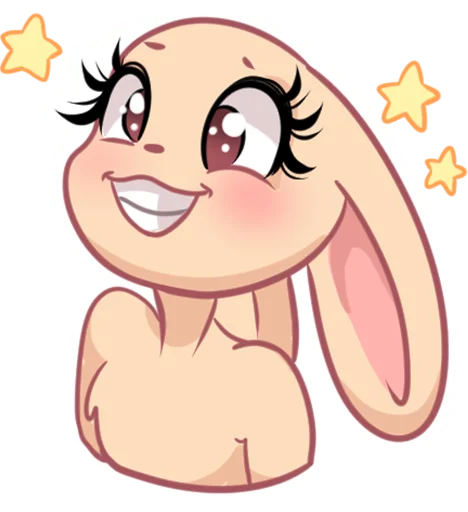 😄 Стикер «Rabbit?» для Telegram