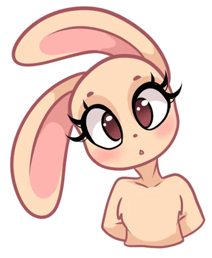 😳 Стикер «Rabbit?» для Telegram