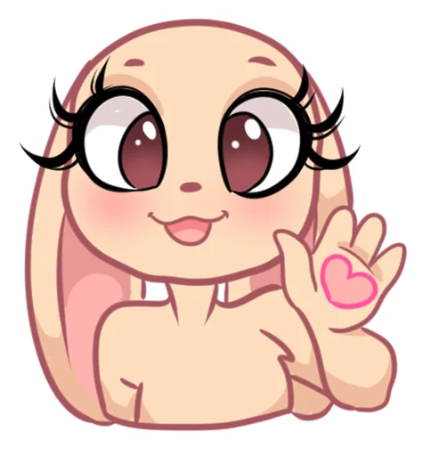 👋 Стикер «Rabbit?» для Telegram